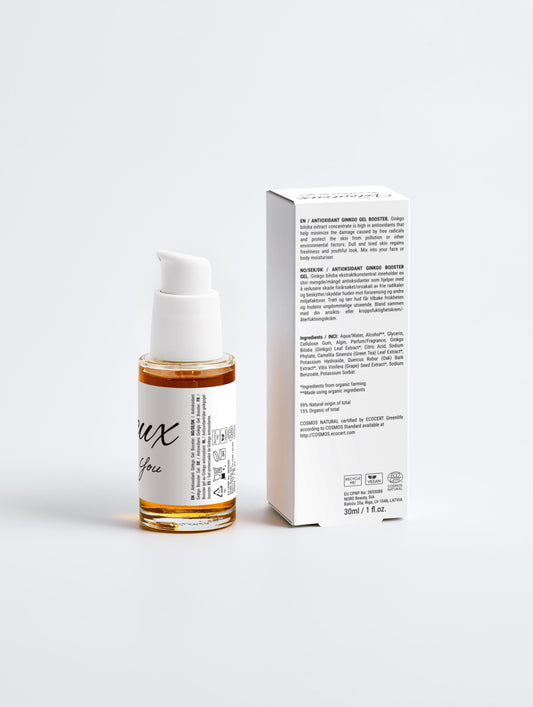 Antioxidant Ginkgo Gel Booster
