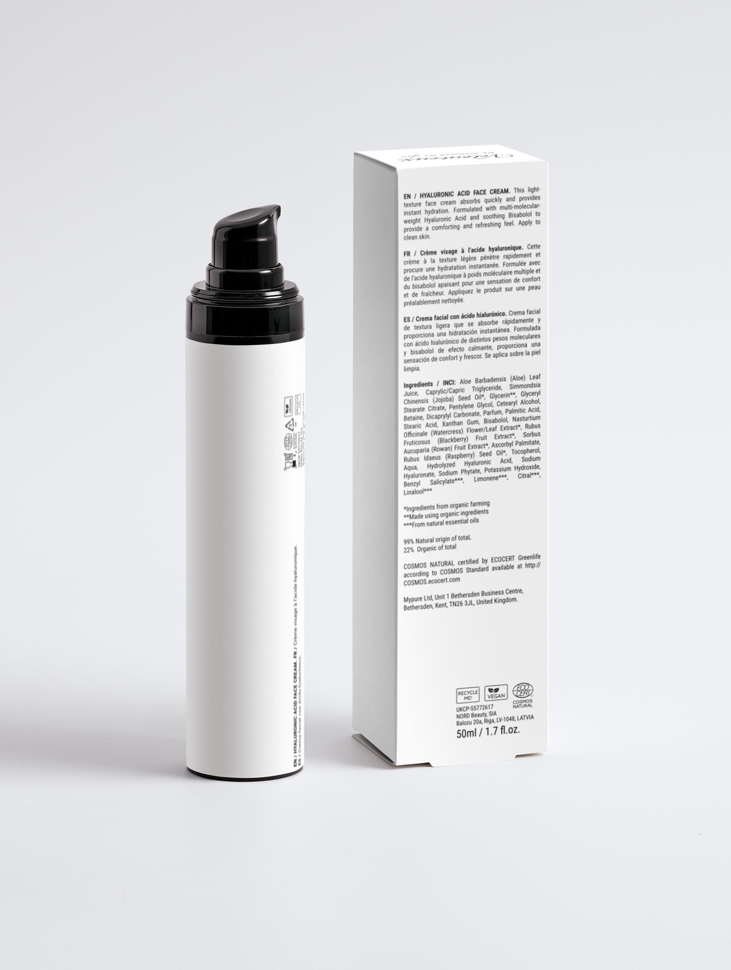 Hyaluronic Acid Face Cream for Men